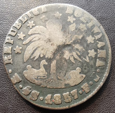 Bolivien soles 1857 - soles,