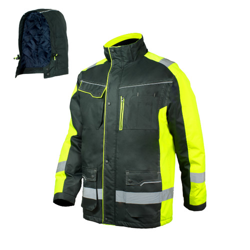Warnschutz-Winterjacke