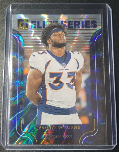 Javonte williams donruss - -,