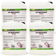 Flotex Permanent LPG Ventilschutz, 4x5L Additiv Gas Ventil Schutz Gasanlage