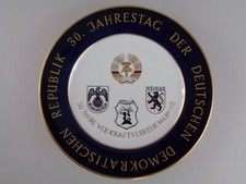 Sammelteller 30 Jahre DDR VEB