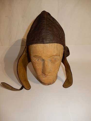 Alte fliegermütze aus - aus, leder
