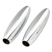 Musiclily Pro 2Pcs Chrome Inch