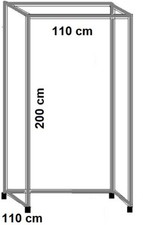 Freistehende Umkleidekabine