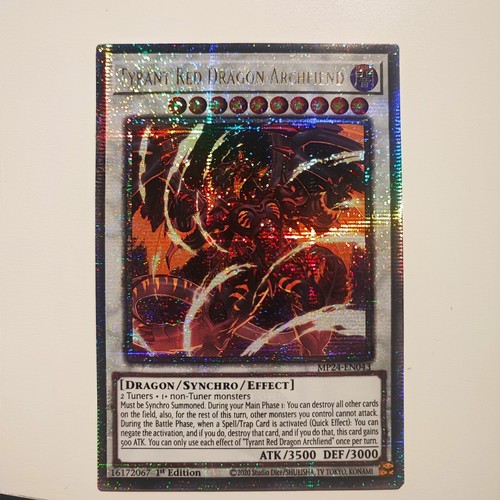 Yugioh karte tyrant red dragon - karte,