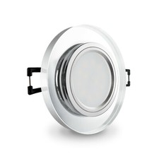 LED Set Einbaustrahler Glas