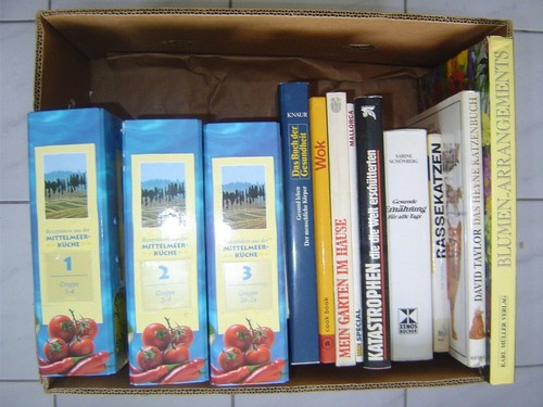 Große kiste bücher - große,