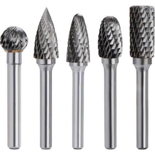Wolframcarbid fräser set - wolframcarbid, 5