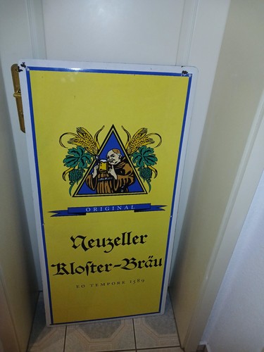 Riesiges emailschild - riesiges,