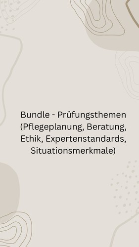 Bundle prüfungsthemen - bundle,