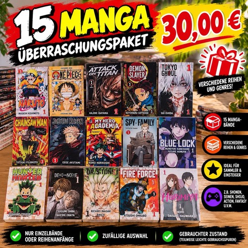 Manga konvolut bände - konvolut,