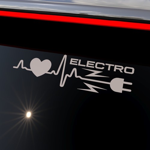 Elektro aufkleber fahrzeug - |,