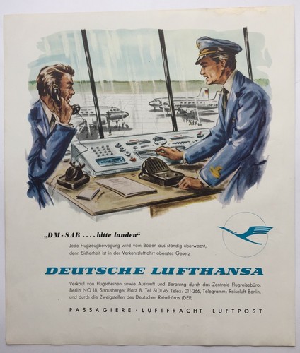 Deutsche lufthansa reklame - deutsche,