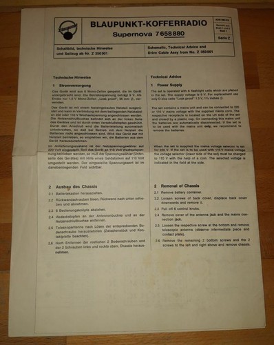 Blaupunkt kofferradio - blaupunkt,