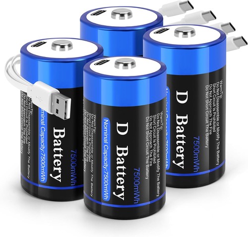 Wiederaufladbar batterien - wiederaufladbar, d