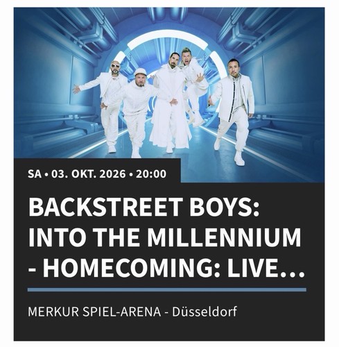 Backstreet boys tickets - 5x,