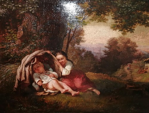 Barbizon romantic oil paint - barbizon,