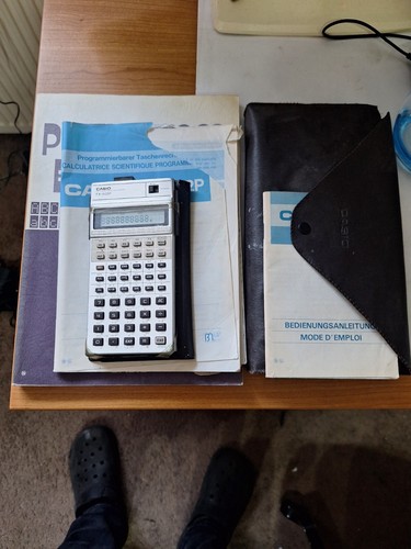 Casio 602p programmierbarer - casio, fx-602p