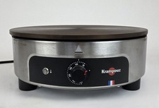 Elektro Crepesgerät Krampouz CSR04AA 40cm, 3000Watt, Crepemaker Crepes Platte BW