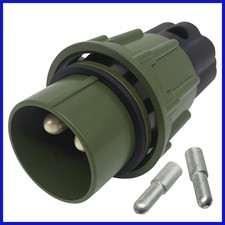 2 poliger Nato Stecker + 2x