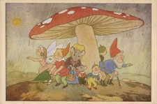 Künstler Ak Versteckt vor dem