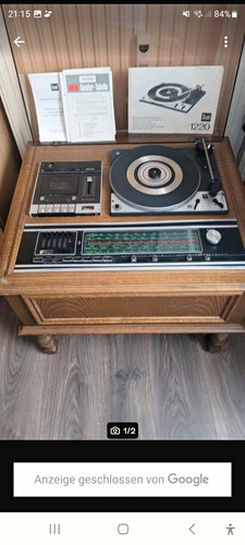 Dual 1220 kompakt stereoanlage - dual,