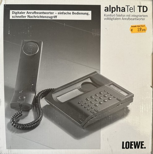 Loewe alphatel telefon - loewe, td