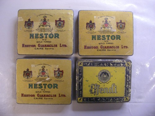 Blechdose litho zigaretten - blechdose,