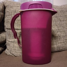 Tupperware Eco Wasserfilter-Kanne Wasserkanne Lila 2,1 L