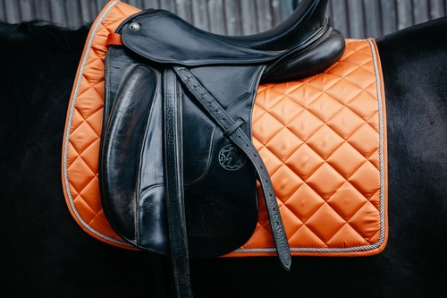 Dressurschabracke orange dr - orange,