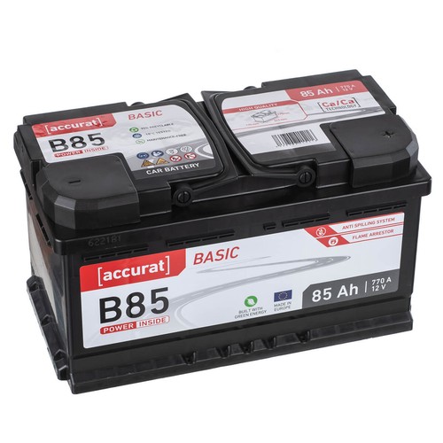 Accurat 12v 85ah autobatterie - accurat,