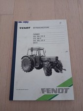 Fendt Betriebsanleitung Farmer