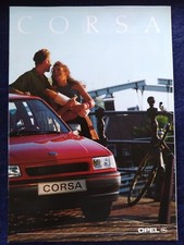 Opel Corsa A Prospekt 8.1990