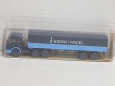 Mercedes-Benz Pritschensattelzug "Kühne & Nagel" sthlblau Box Wiking 515 1:87 V1