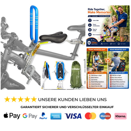 Kinderfahrradsitz urrider - kinderfahrradsitz,