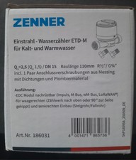 Wasserzähler Wasseruhr 1/2"