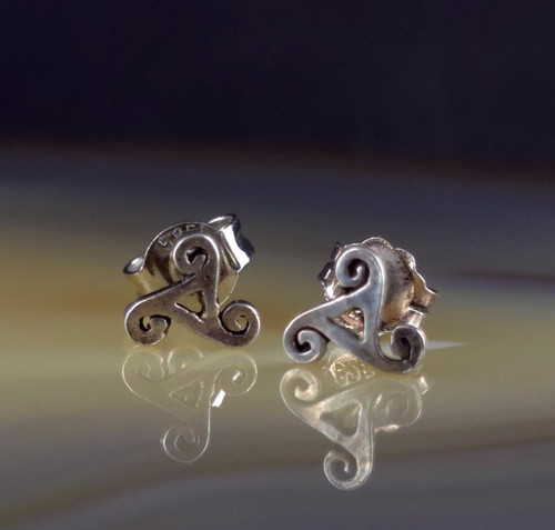 Ohrringe silber 925triskele - silber,
