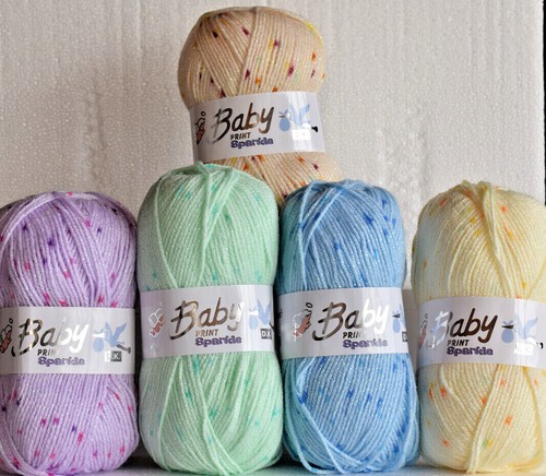 Baby print sparkle wool - baby,