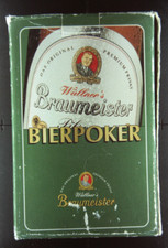 BIERPOKER Wüllner's Braumeister Skat mit Etiketten ASS u.a. Holzminden anno 2004