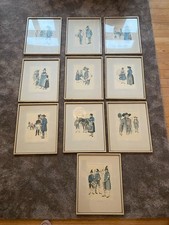 Zehn Bilder Folklore Tracht