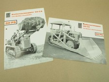 2 Prospekte Fiat 50CA