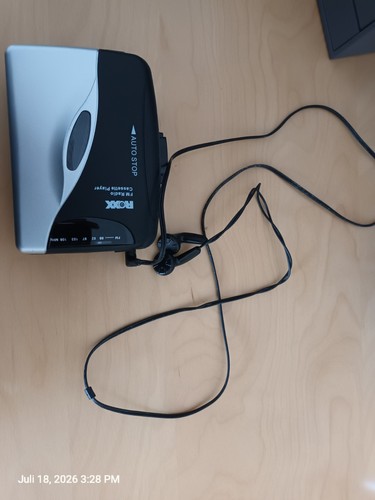 Tragbarer kassettenspieler mit - tragbarer,