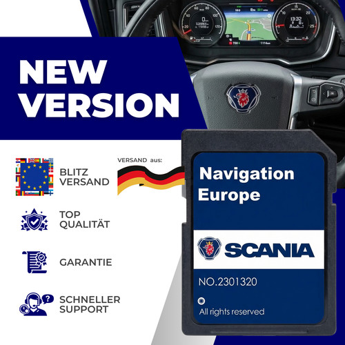 Scania karte map navigation - scania,