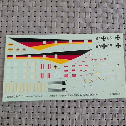 Revell 144 decal - 1:144,