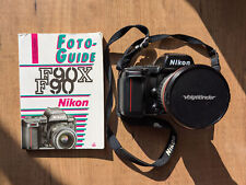 + SLR Nikon F 90 / Lens Voigtländer Ultragon 77 mm VMV 1:3.5-4.5 / Foto-Guide +