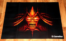Diablo III 3 PS3 Xbox One Blizzard Entertainment Rare Poster 78x57cm
