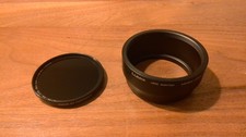 DMW-LA2 Lumix Panasonic Adapterring + ND 3.0  Filter BW