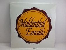 Werbeschild DDR "Muldenthal
