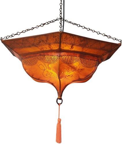 Henna leder deckenlampe - deckenlampe, /