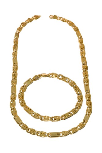 Set magnetschmuck edelstahl - ,